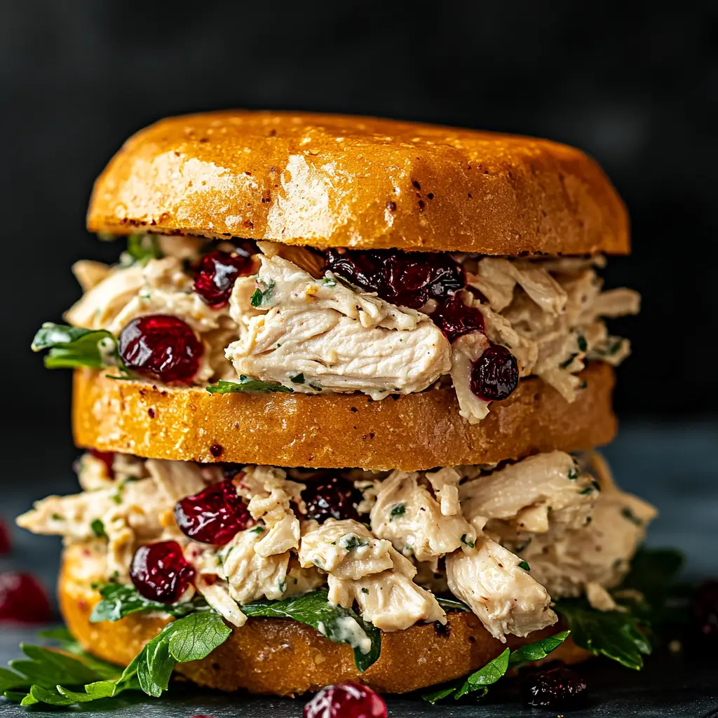 Ensalada de Pollo con Arándanos